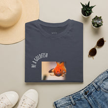 Load image into Gallery viewer, be a goldfish Unisex T-Shirt by B E-Z
