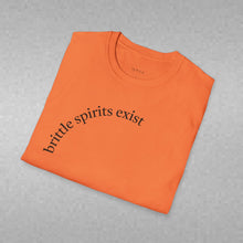 Load image into Gallery viewer, brittle spirits exist Unisex T-Shirt by B E-Z