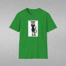 Load image into Gallery viewer, Dangling cat Unisex T-Shirt by B E-Z