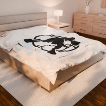 Load image into Gallery viewer, TTP (Trust The Process) Velveteen Plush Blanket