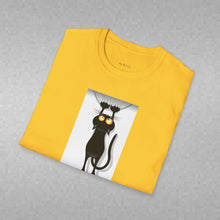 Load image into Gallery viewer, Dangling cat Unisex T-Shirt by B E-Z