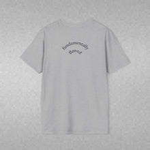 Load image into Gallery viewer, fundamentally flawed Unisex T-Shirt by B E-Z