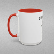 Load image into Gallery viewer, 5 PRINCIPLES Coffee Mug (15oz)