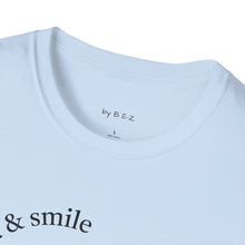 Load image into Gallery viewer, be kind & smile Unisex T-Shirt by B E-Z