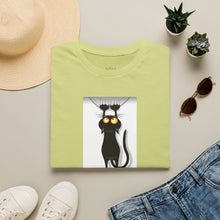Load image into Gallery viewer, Dangling cat Unisex T-Shirt by B E-Z