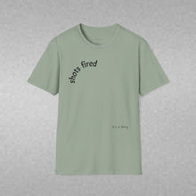 Load image into Gallery viewer, Shots fired Unisex T-Shirt by B E-Z