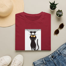 Load image into Gallery viewer, Dangling cat Unisex T-Shirt by B E-Z