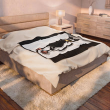 Load image into Gallery viewer, Hang In There Velveteen Plush Blanket