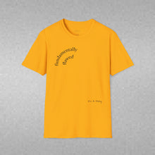 Load image into Gallery viewer, fundamentally flawed Unisex T-Shirt by B E-Z