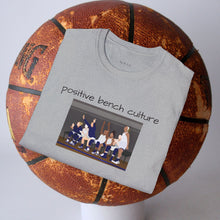 Load image into Gallery viewer, positive bench culture Unisex T-Shirt by B E-Z
