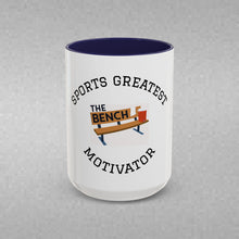 Load image into Gallery viewer, Sports Greatest Motivator - The Bench Coffee Mug (15oz)