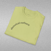 Load image into Gallery viewer, rhetorical outburst Unisex T-Shirt by B E-Z