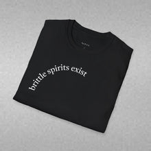 Load image into Gallery viewer, brittle spirits exist Unisex T-Shirt by B E-Z
