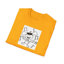 Load image into Gallery viewer, Dancing dog Unisex T-Shirt by B E-Z