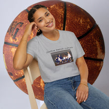 Load image into Gallery viewer, positive bench culture Unisex T-Shirt by B E-Z