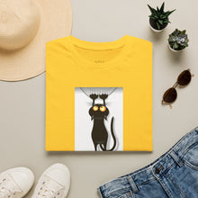 Load image into Gallery viewer, Dangling cat Unisex T-Shirt by B E-Z