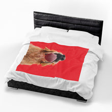 Load image into Gallery viewer, Dog Lick Velveteen Plush Blanket
