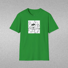 Load image into Gallery viewer, Dancing dog Unisex T-Shirt by B E-Z
