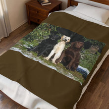 Load image into Gallery viewer, 3 Labs Velveteen Plush Blanket