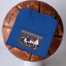 Load image into Gallery viewer, positive bench culture Unisex T-Shirt by B E-Z