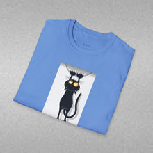 Load image into Gallery viewer, Dangling cat Unisex T-Shirt by B E-Z