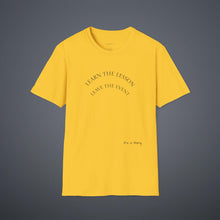Load image into Gallery viewer, Learn the lesson Leave the event…Unisex T-Shirt by B E-Z