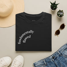 Load image into Gallery viewer, fundamentally flawed Unisex T-Shirt by B E-Z