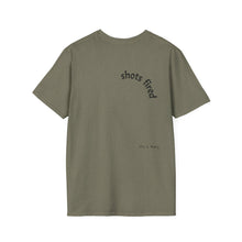 Load image into Gallery viewer, Shots fired Unisex T-Shirt by B E-Z