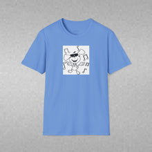 Load image into Gallery viewer, Dancing dog Unisex T-Shirt by B E-Z