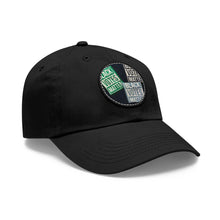 Load image into Gallery viewer, Black Votes Matter Dad Hat with Leather Patch (Round)