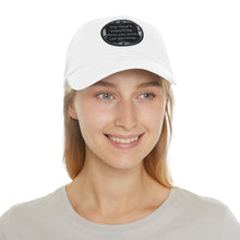Load image into Gallery viewer, The Mind is Everything Hat with Leather Patch (Round)