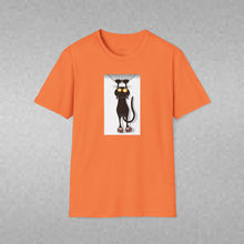 Load image into Gallery viewer, Dangling cat Unisex T-Shirt by B E-Z