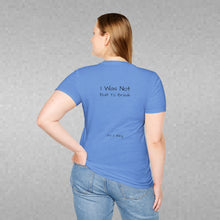 Load image into Gallery viewer, I Was Not Built To Break (Back of Shirt) Unisex T-Shirt by B E-Z - It's A Thing