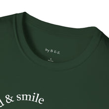 Load image into Gallery viewer, be kind & smile Unisex T-Shirt by B E-Z