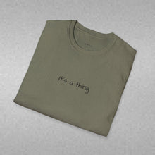 Load image into Gallery viewer, Don't Forget That You Are Needed In This World (Back of Shirt) Unisex T-Shirt by B E-Z - It's A Thing