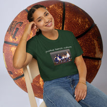 Load image into Gallery viewer, positive bench culture Unisex T-Shirt by B E-Z