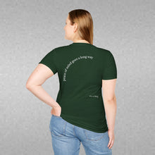 Load image into Gallery viewer, peace of mind goes a long way Unisex T-Shirt by B E-Z