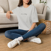 Load image into Gallery viewer, I Was Not Built To Break (Back of Shirt) Unisex T-Shirt by B E-Z - It's A Thing
