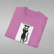Load image into Gallery viewer, Dangling cat Unisex T-Shirt by B E-Z