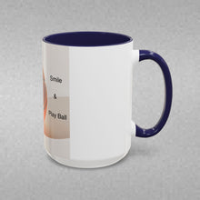 Load image into Gallery viewer, SMILE & PLAY BALL Coffee Mug (15oz)