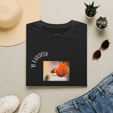Load image into Gallery viewer, be a goldfish Unisex T-Shirt by B E-Z
