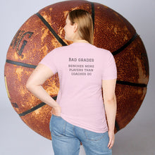 Load image into Gallery viewer, Sports Greatest Motivator- Bad Grades (see back) Unisex T-Shirt by B E-Z
