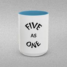 Load image into Gallery viewer, FIVE AS ONE Coffee Mug (15oz)
