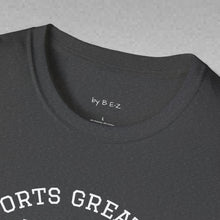 Load image into Gallery viewer, Sports Greatest Motivator- Attitude (see back) Unisex T-Shirt by B E-Z
