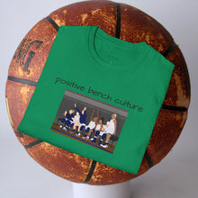 Load image into Gallery viewer, positive bench culture Unisex T-Shirt by B E-Z
