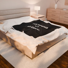 Load image into Gallery viewer, Sound of Silence Velveteen Plush Blanket
