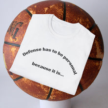 Load image into Gallery viewer, Defense has to be Personal Unisex T-Shirt by B E-Z
