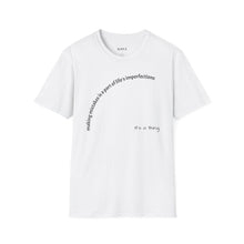 Load image into Gallery viewer, making mistakes is part of ... Unisex T-Shirt by B E-Z
