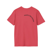 Load image into Gallery viewer, Music is the answer Unisex T-Shirt by B E-Z
