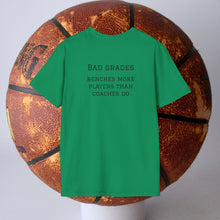 Load image into Gallery viewer, Sports Greatest Motivator- Bad Grades (see back) Unisex T-Shirt by B E-Z
